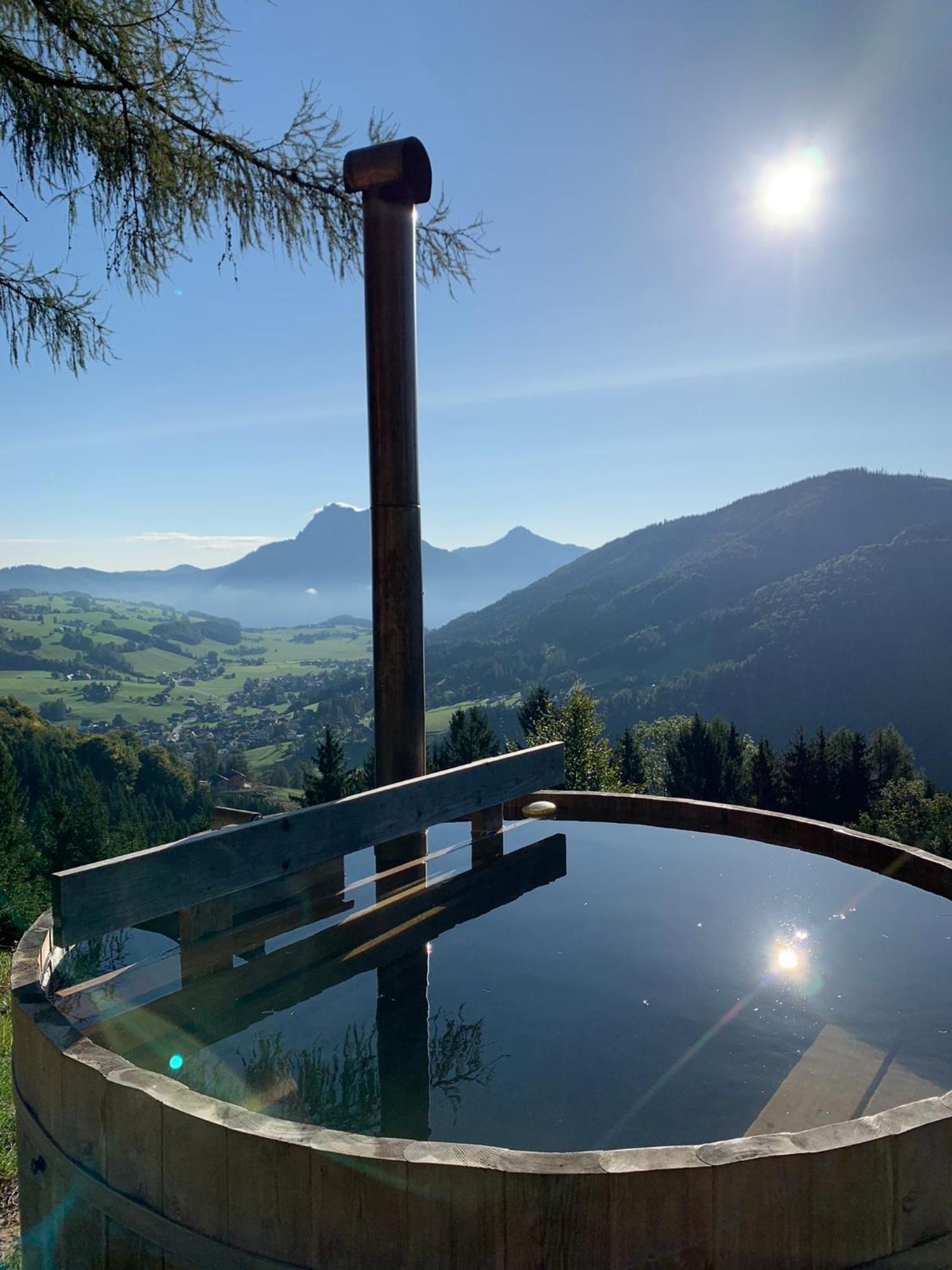 Kreitalm - Kraftplatz Im Salzkammergut Neukirchen  Exteriör bild